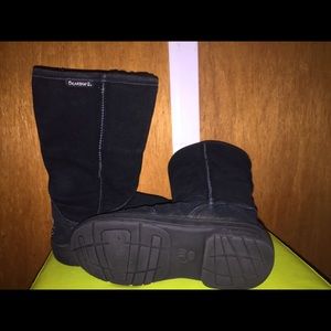 High Black BearPaw Boots